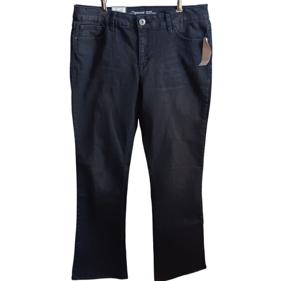 36x33 Womens 14 Mid Rise Jeans NWT NEW Jordache Skinny Boot Jeans Women's - Picture 2 of 6